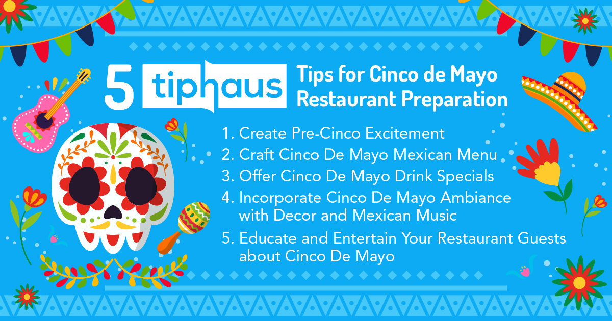 5 Tiphaus Tips for Cinco De Mayo Restaurant Prep